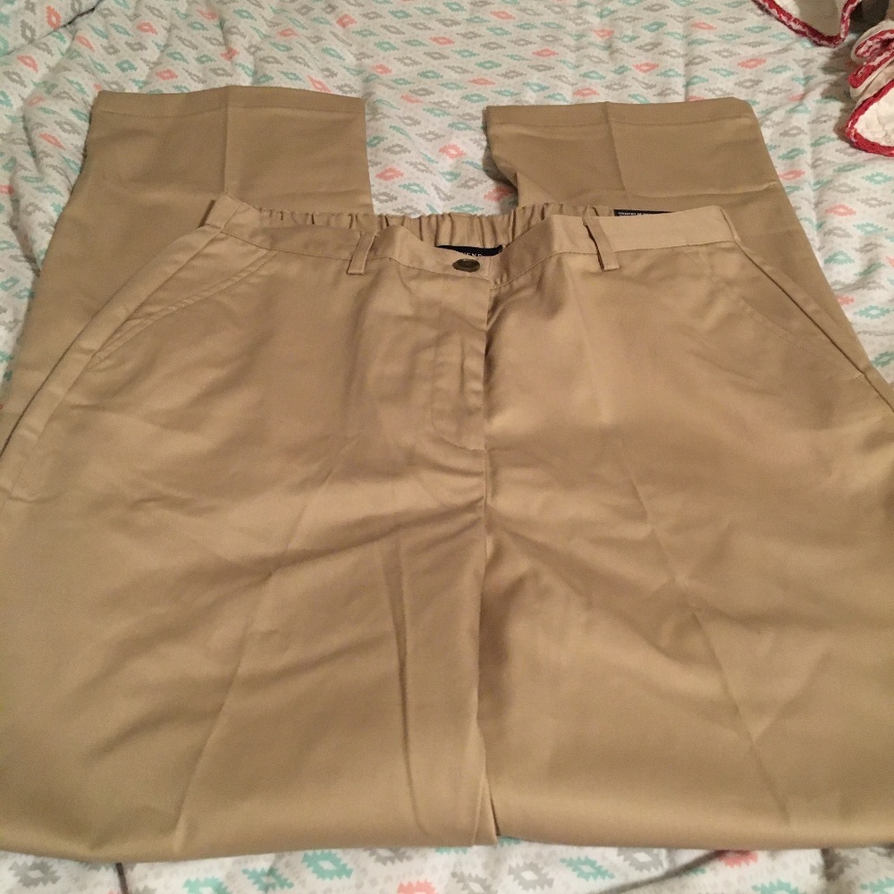 NWT Land's End Sz. 10 Khaki Pants